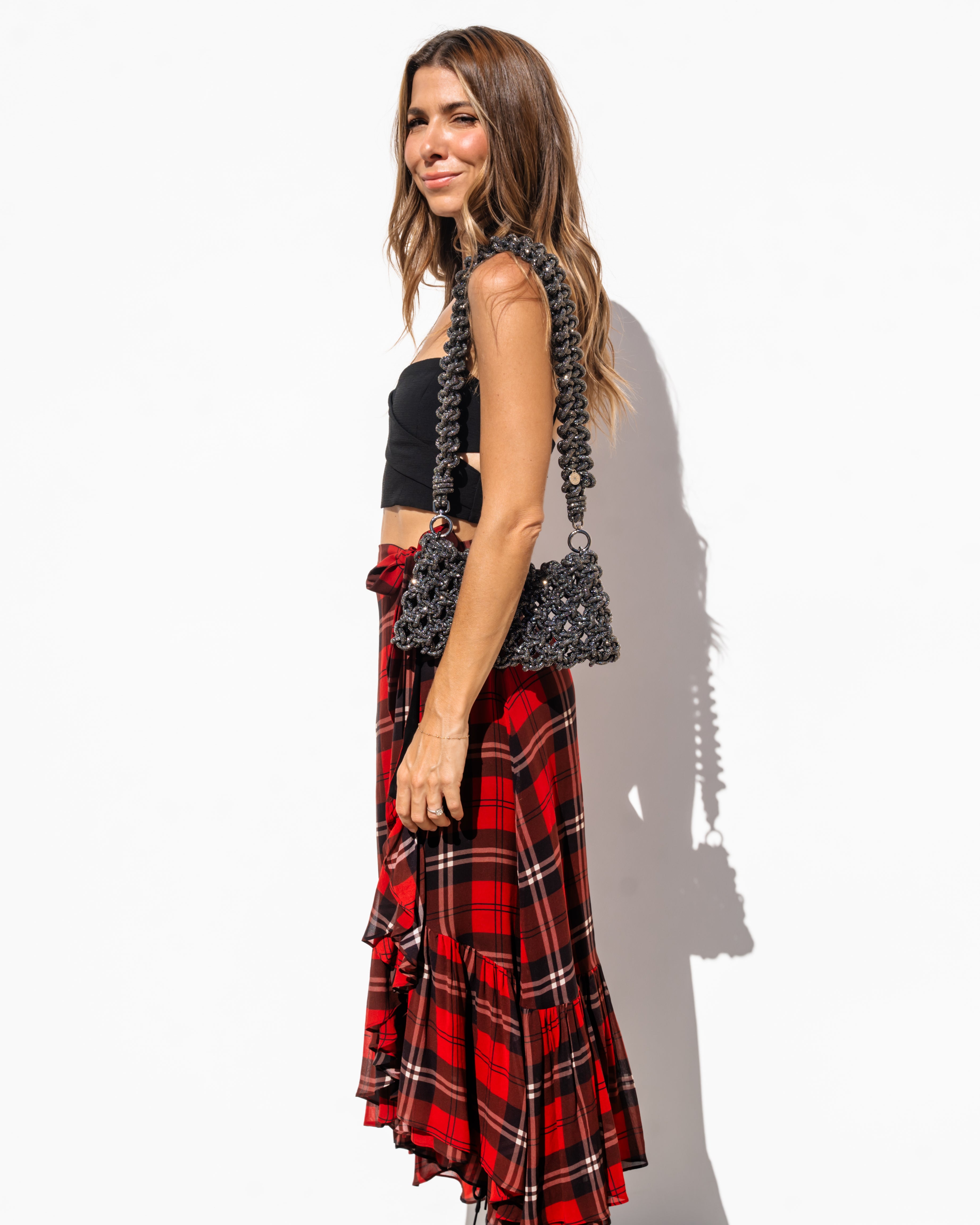 Eden 2-in-1 Clutch - Gunmetal