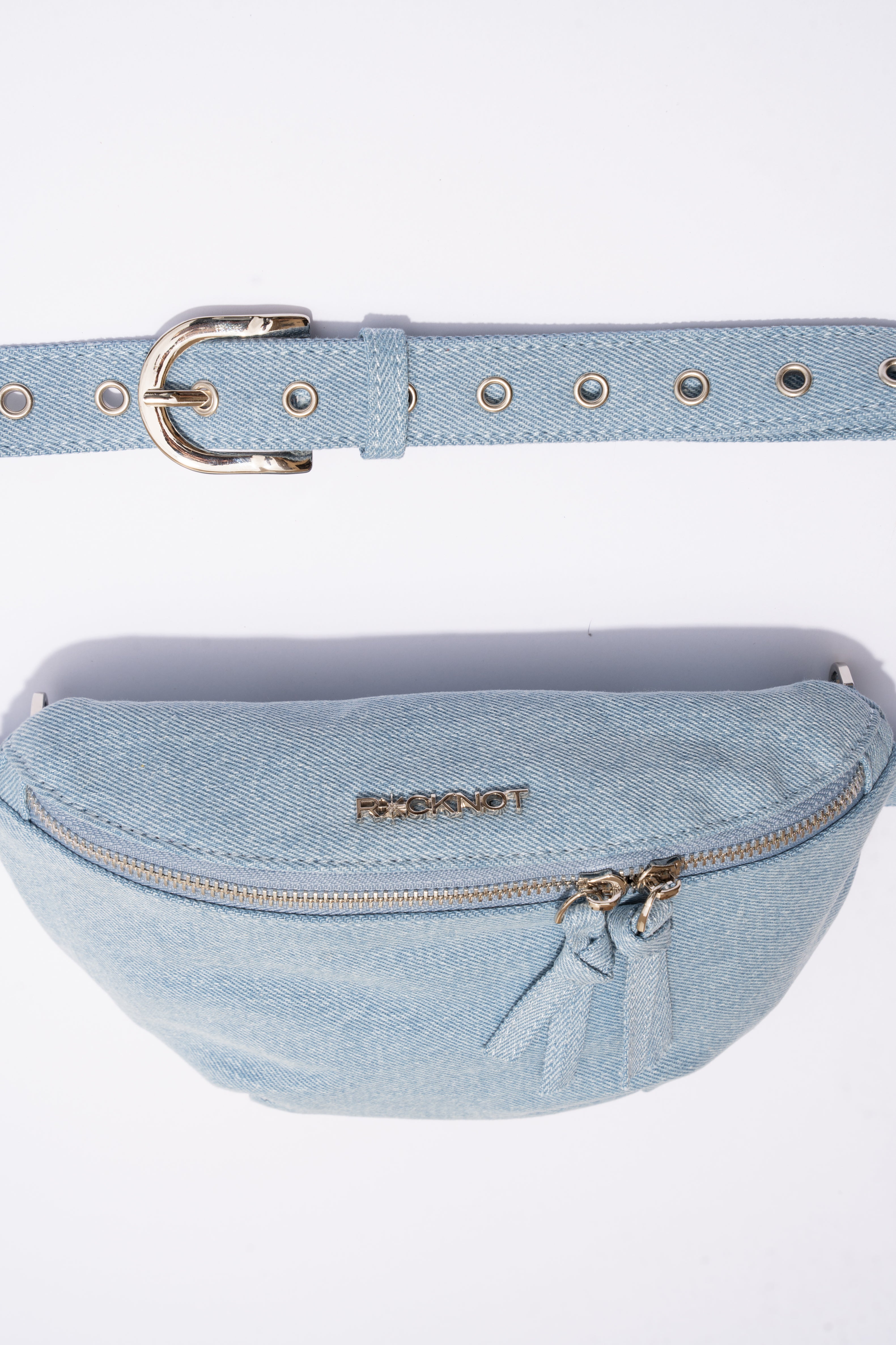 Infinity Belt Bag - Lt Denim