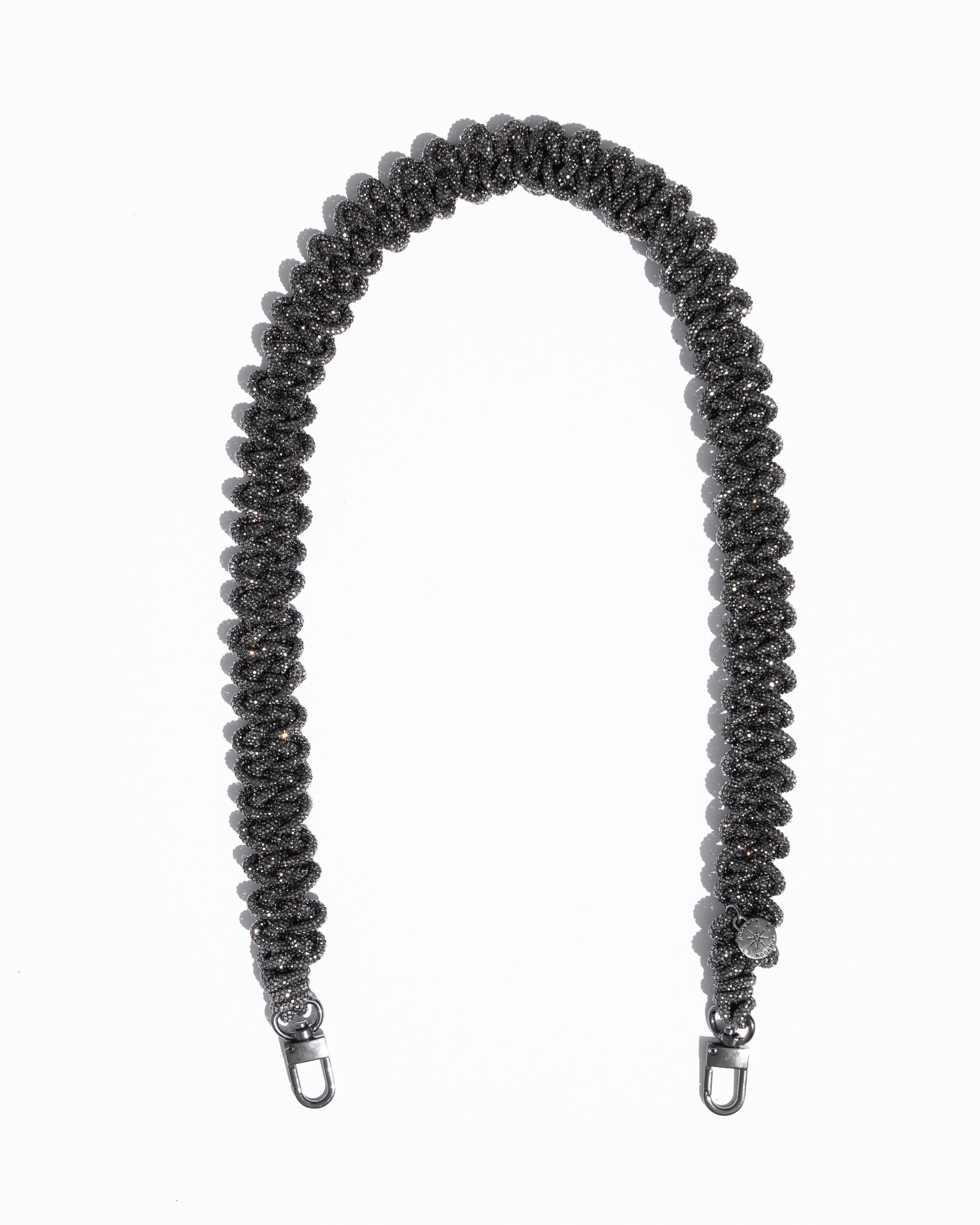 PETITE LACE STRAP - Gunmetal