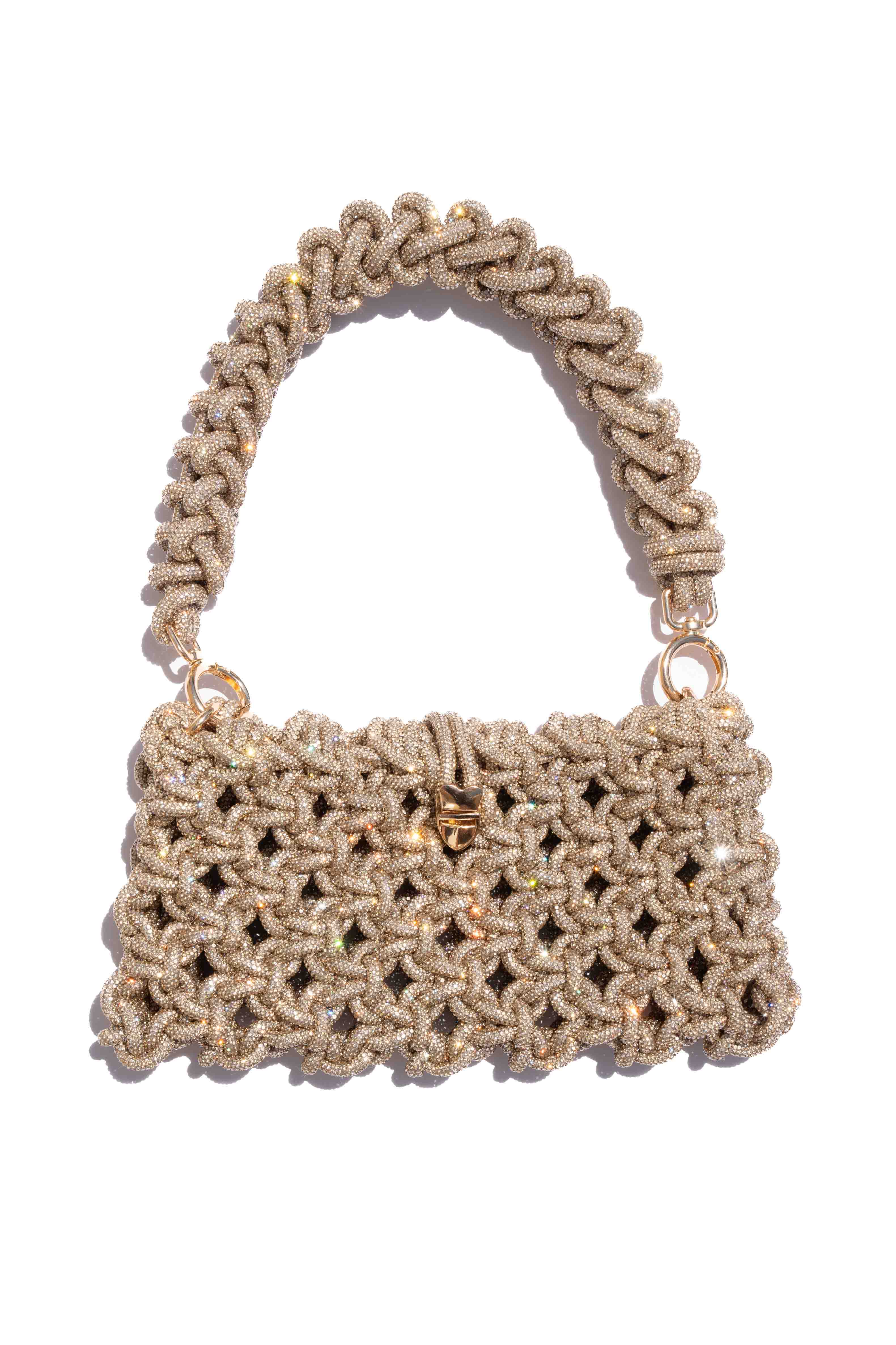 Eden 2-in-1 Clutch - Champagne Bubbles