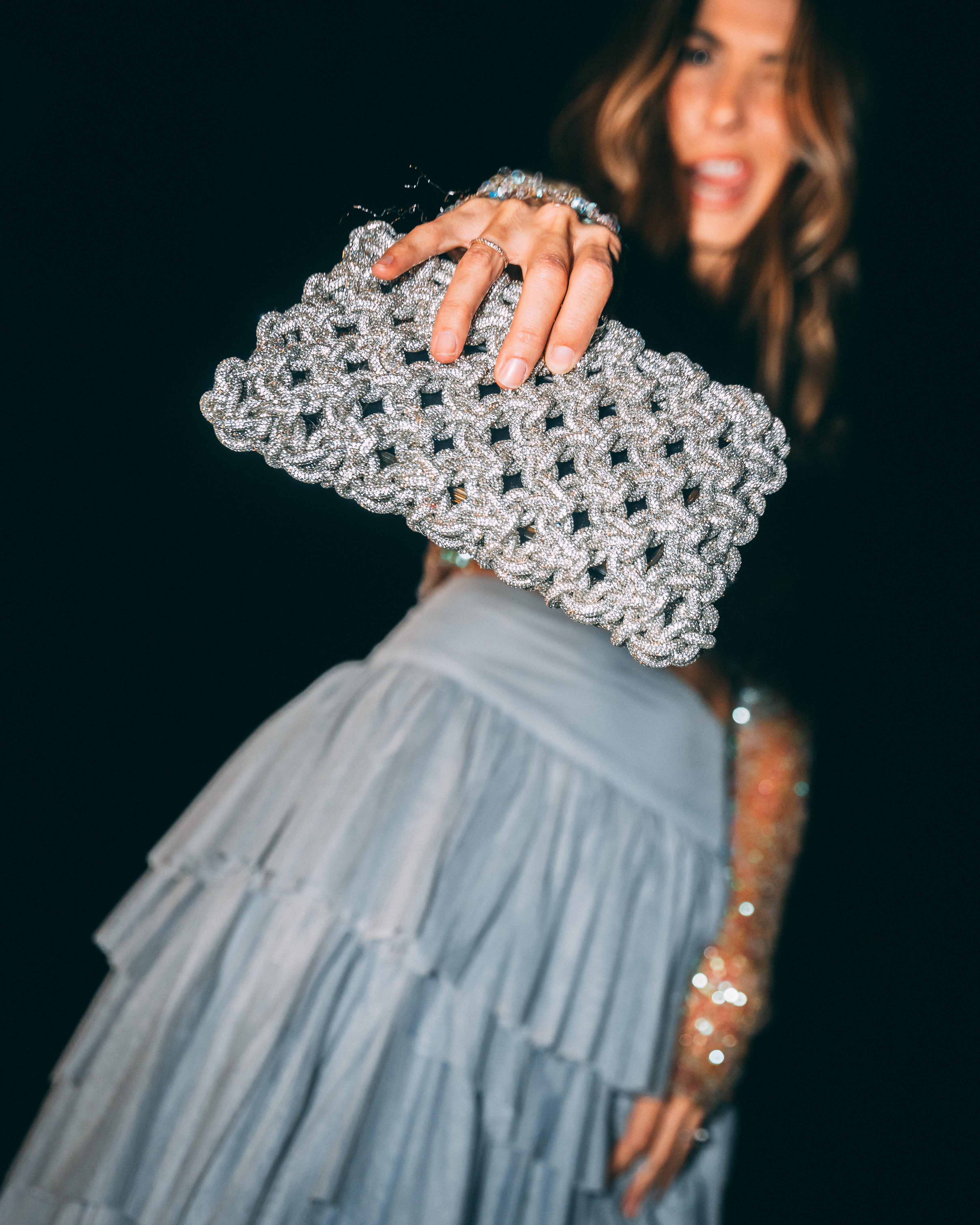 Eden 2-in-1 Clutch - Crystal