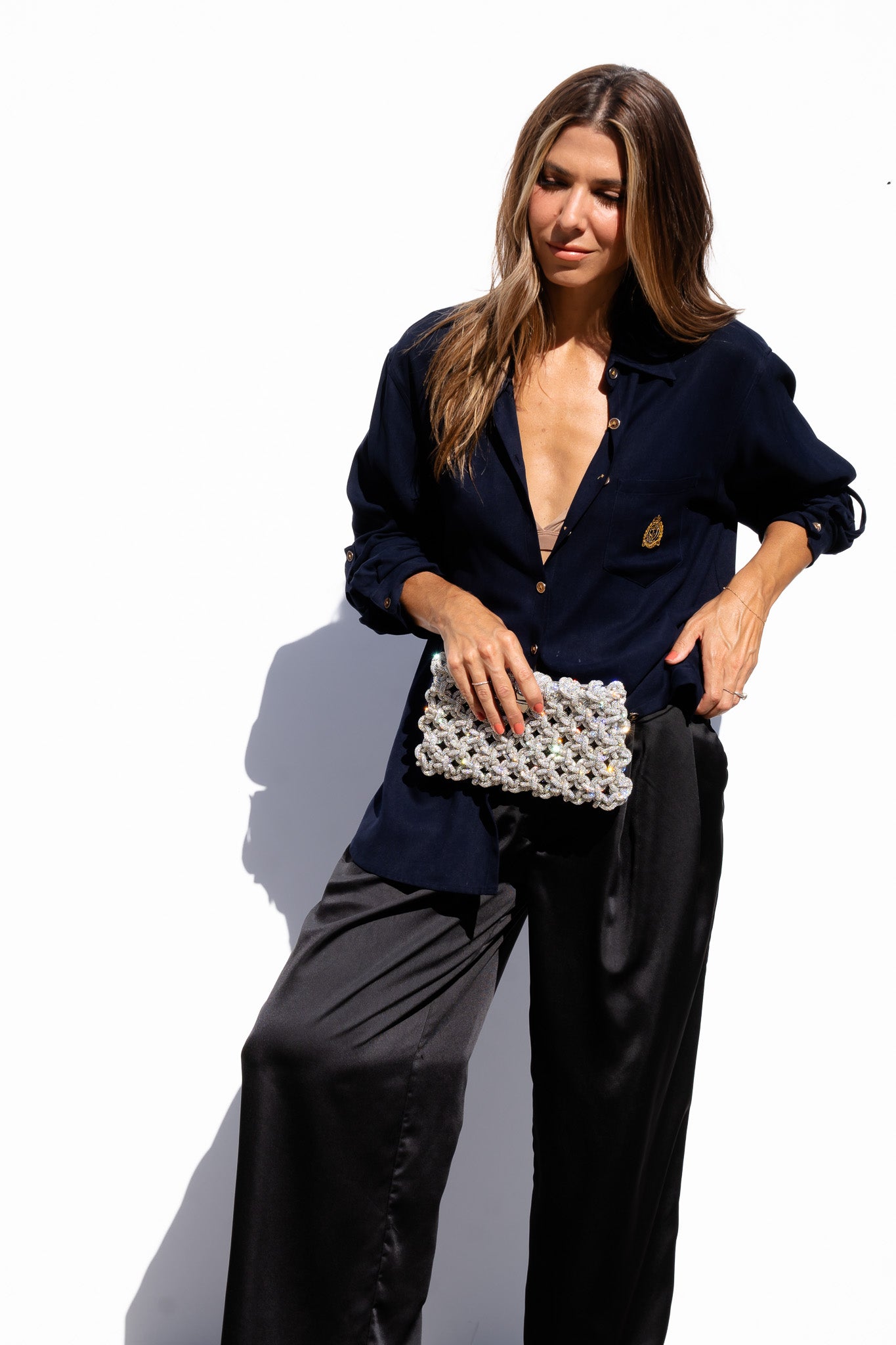 Eden 2-in-1 Clutch - Crystal