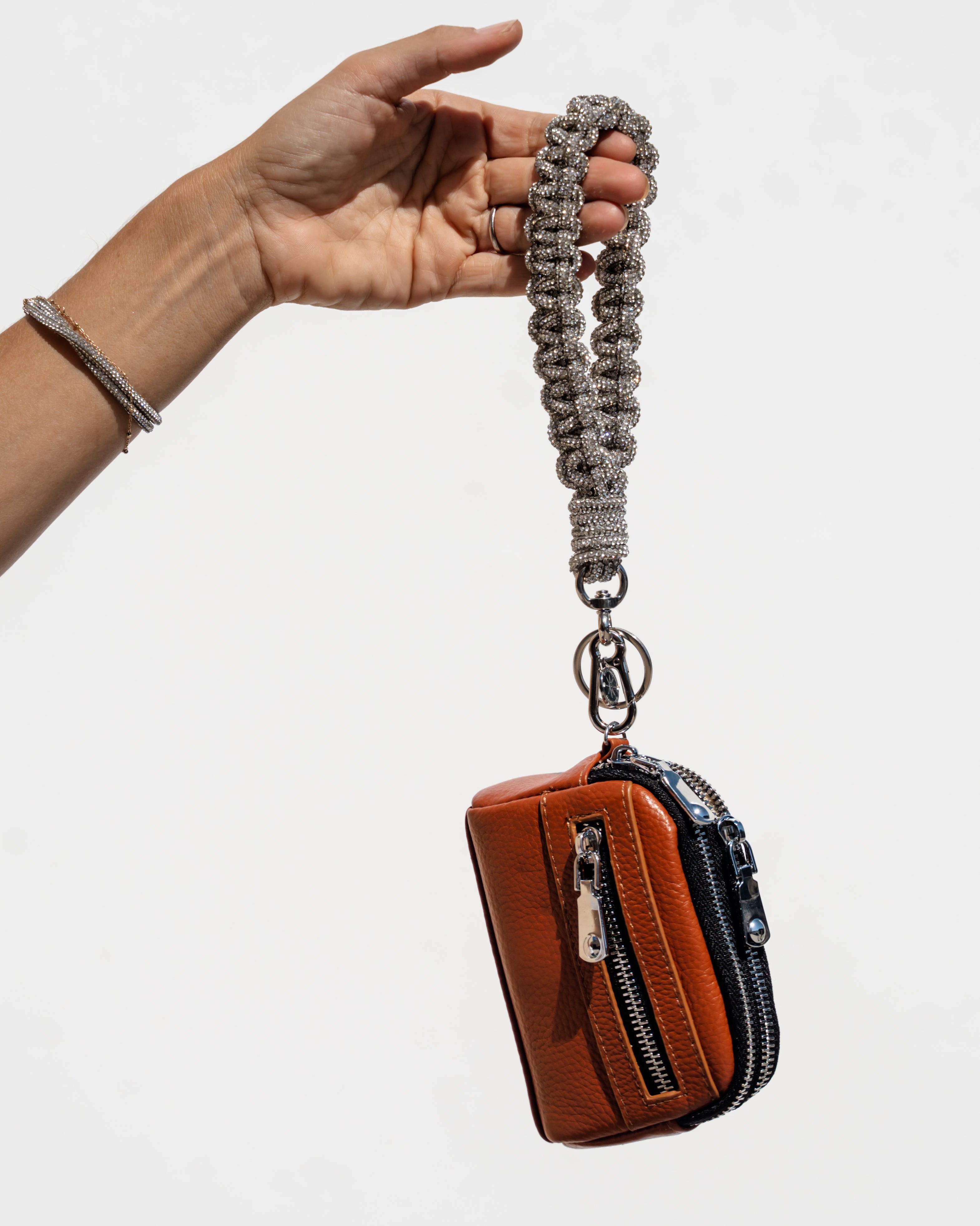 Romi CLASSIC Wristlet + Coin Purse - Crystal