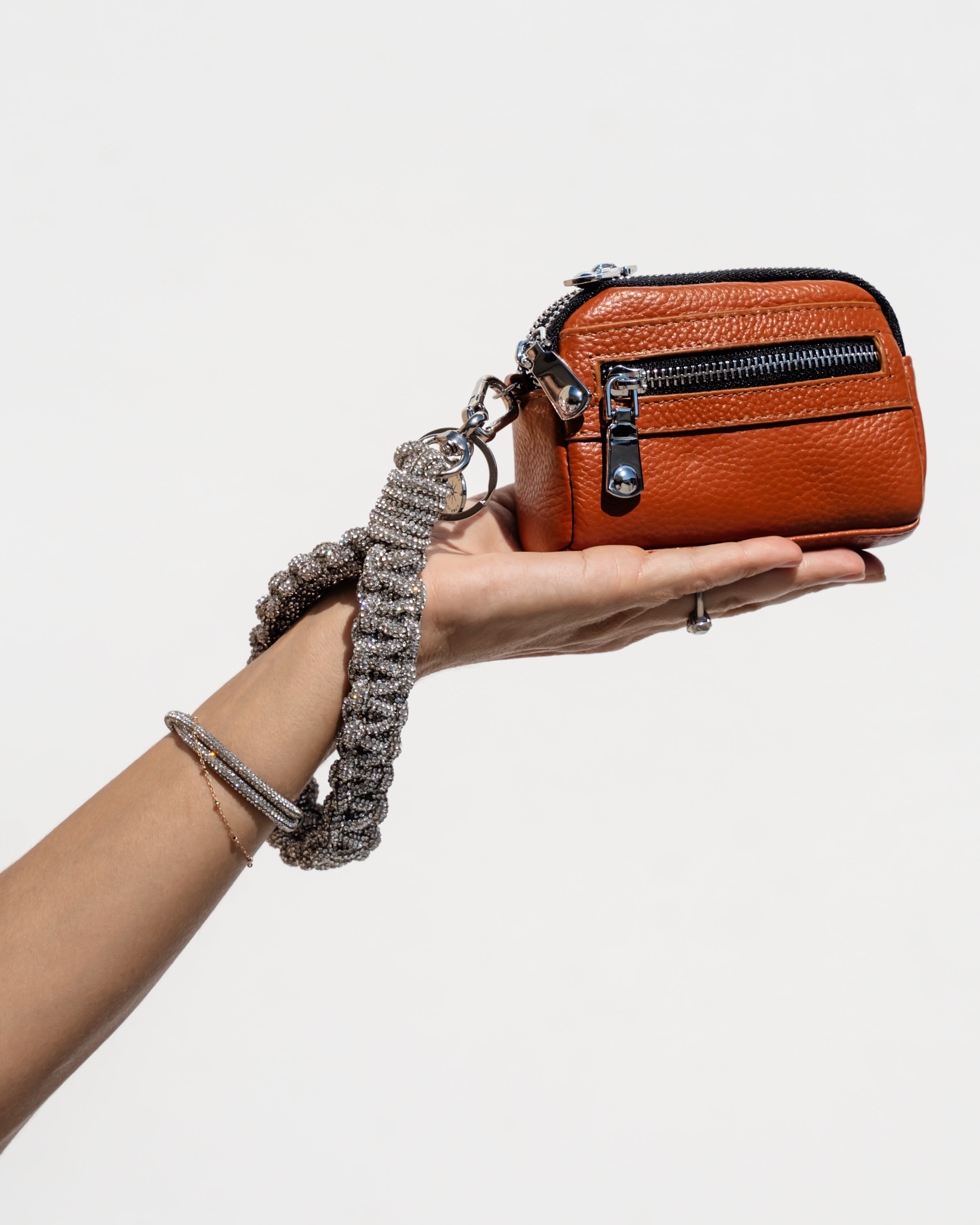 Romi CLASSIC Wristlet + Coin Purse - Crystal