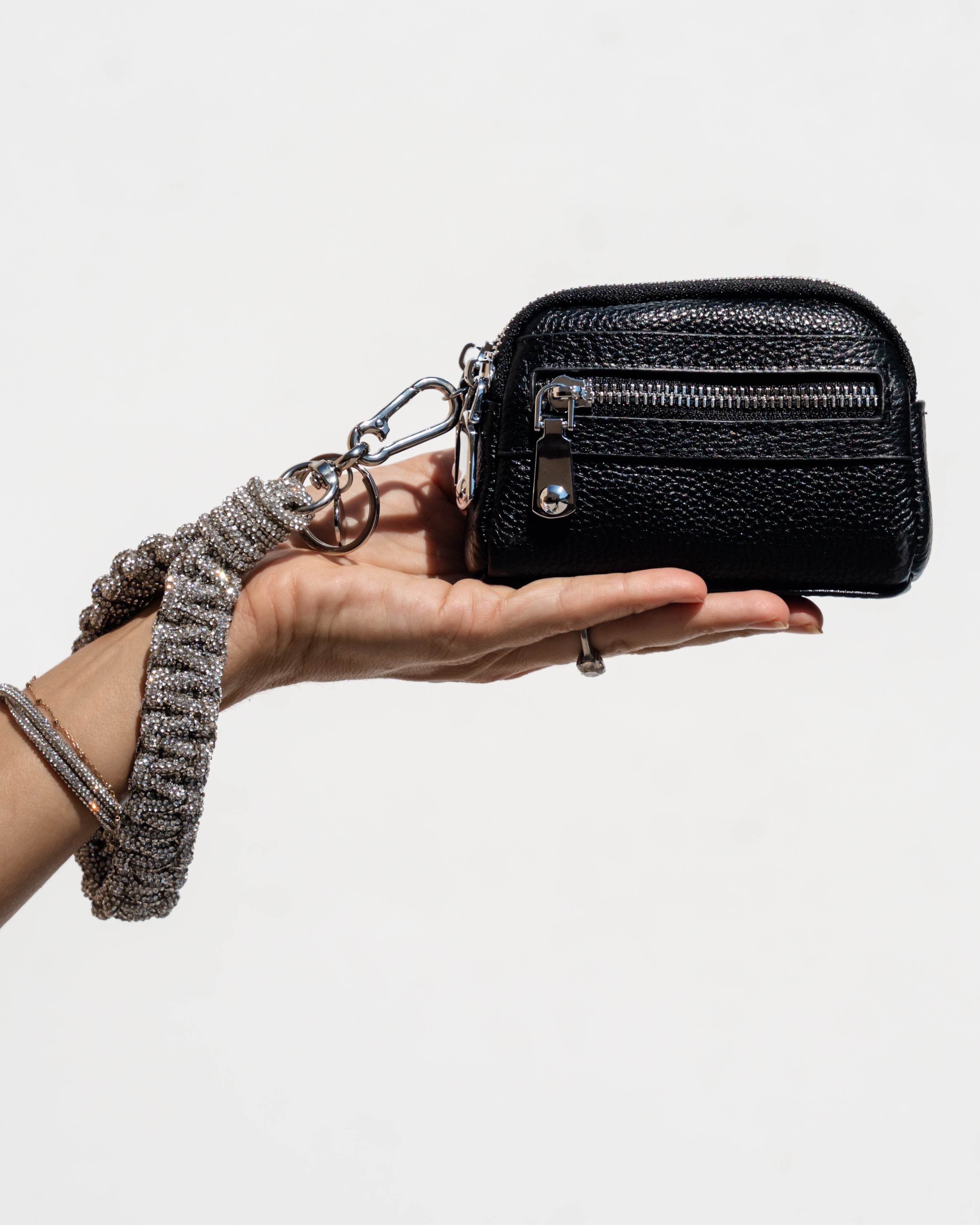 Romi CLASSIC Wristlet + Coin Purse - Crystal