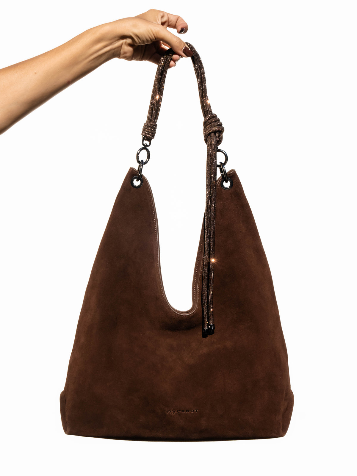 ORI Hobo Bag - Chocolate Suede