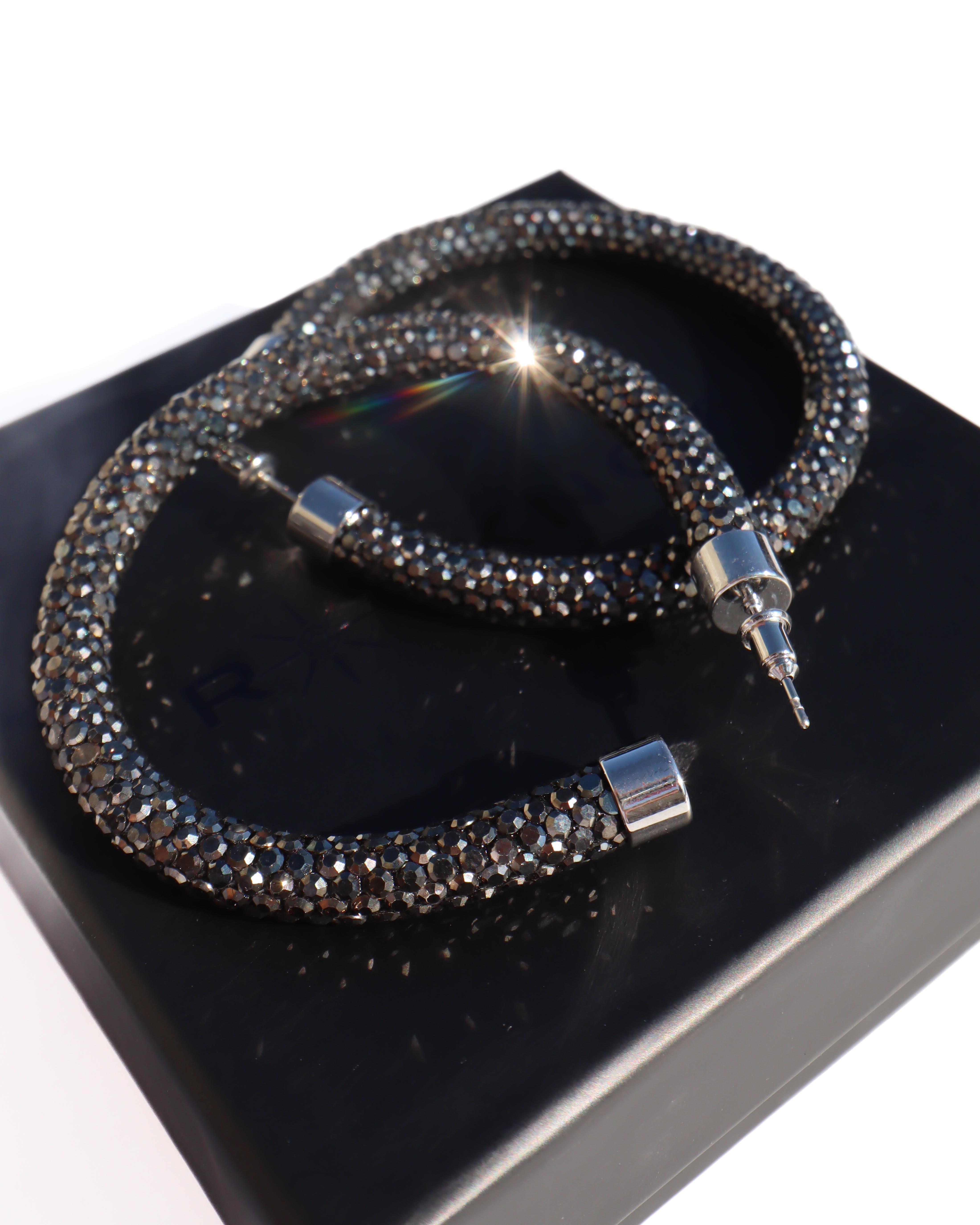 Magnum Hoops - Gunmetal