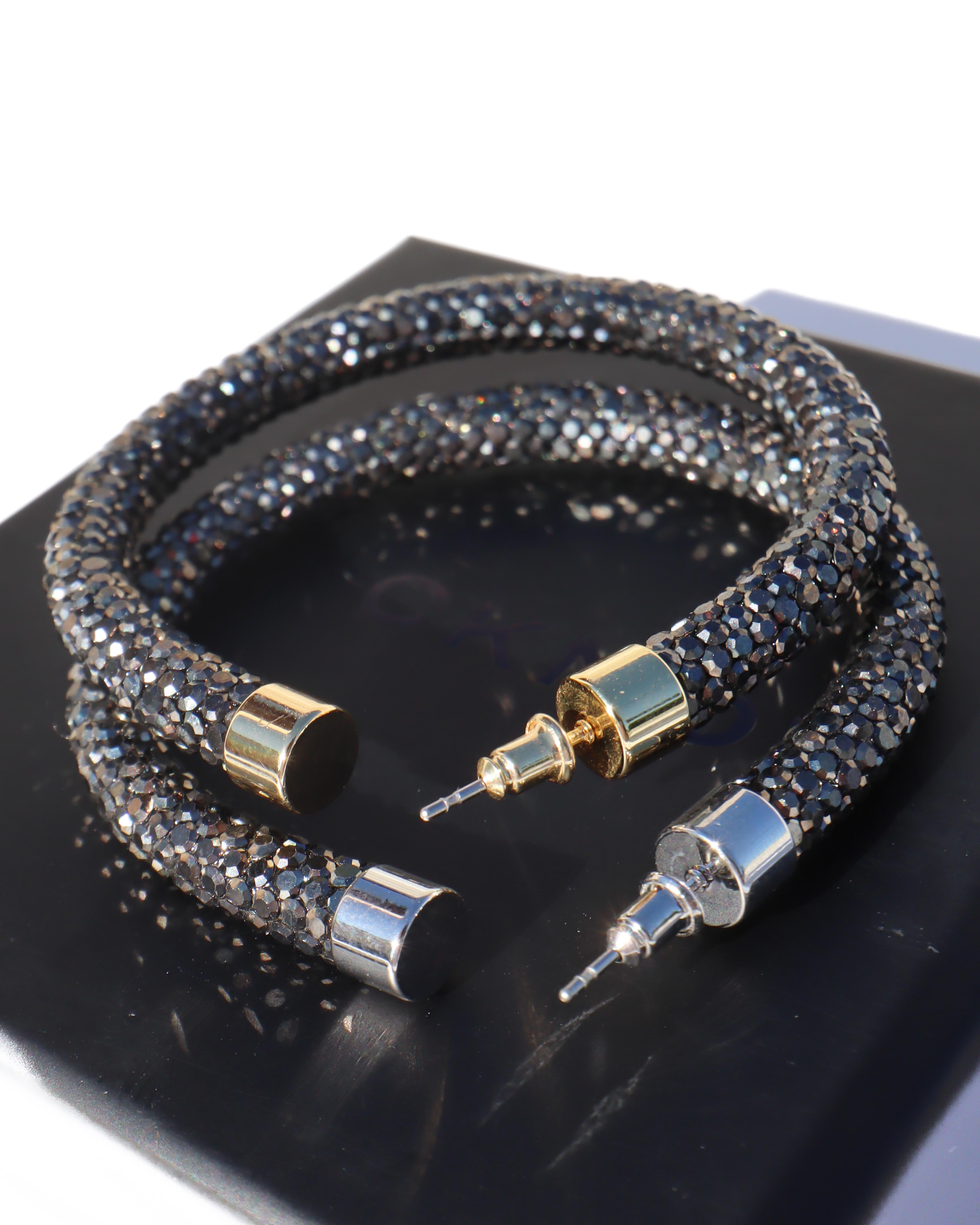 Magnum Hoops - Gunmetal