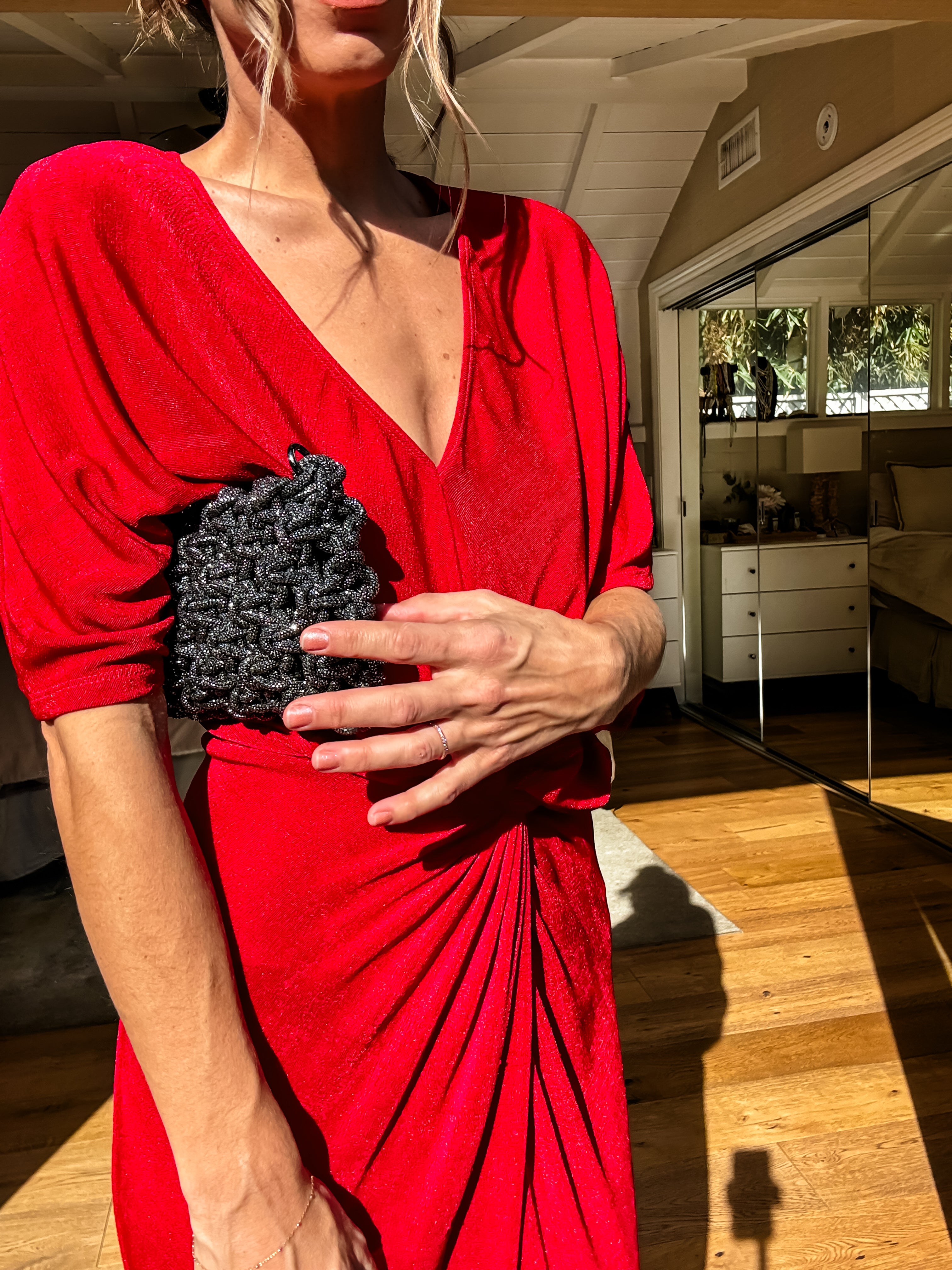 Eden 2-in-1 Clutch - Gunmetal