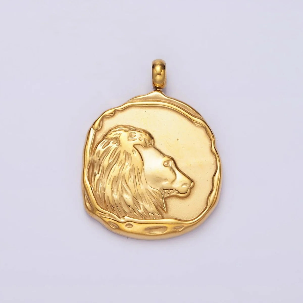 ZODIAC Carabiner Necklace - Antique Gold