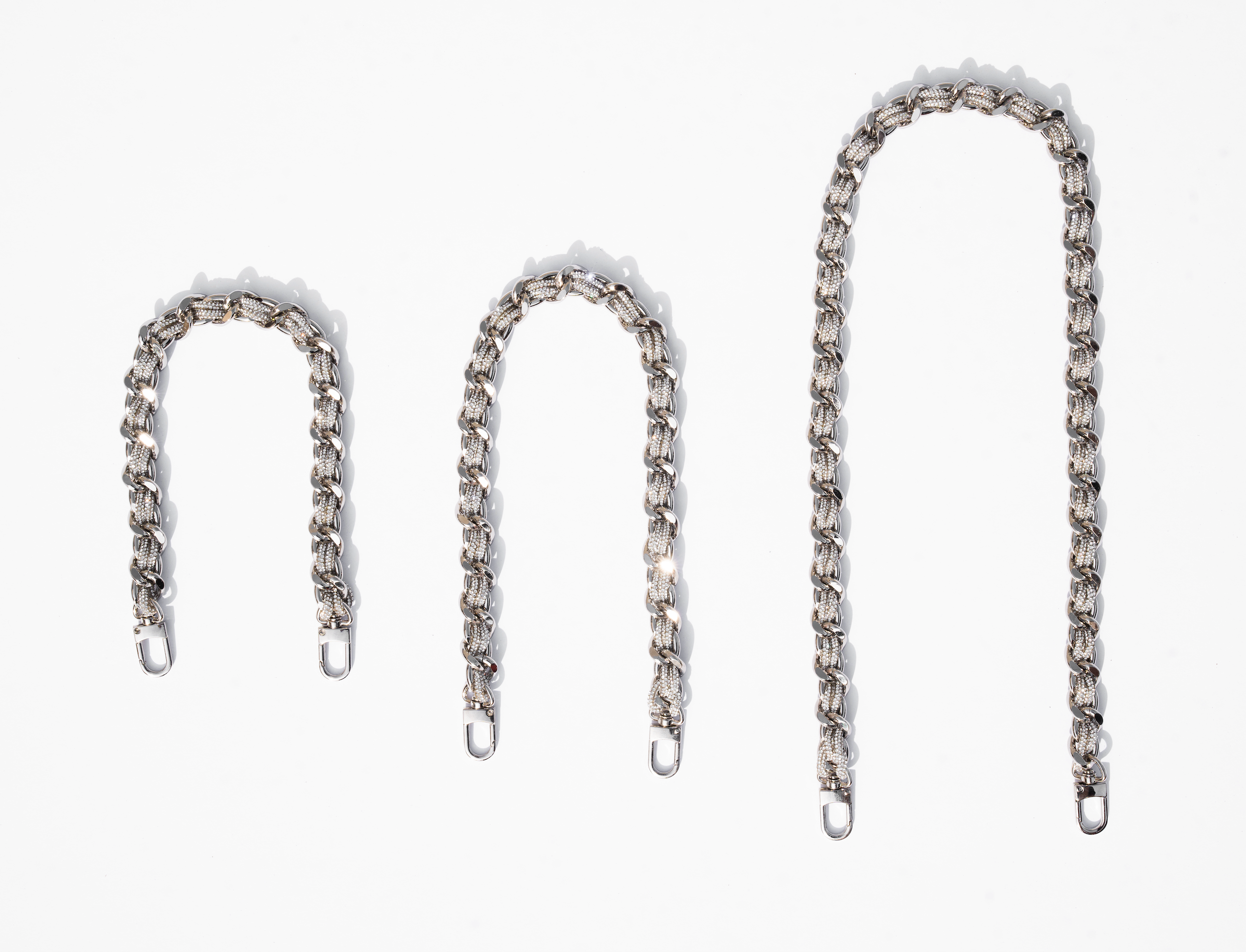 LINK STRAP / NECKLACE - Petite Silver