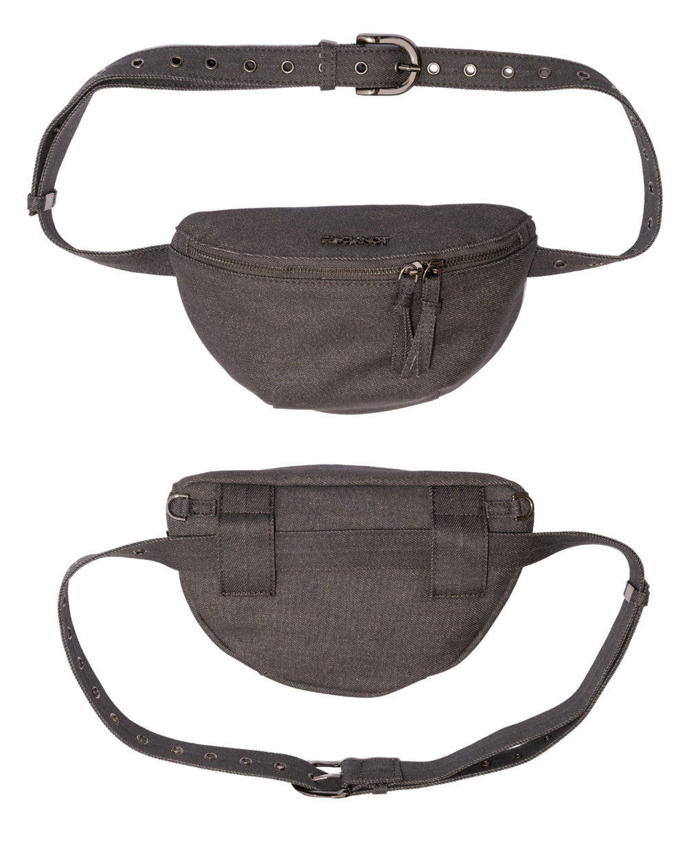 Infinity Belt Bag - Charcoal Denim