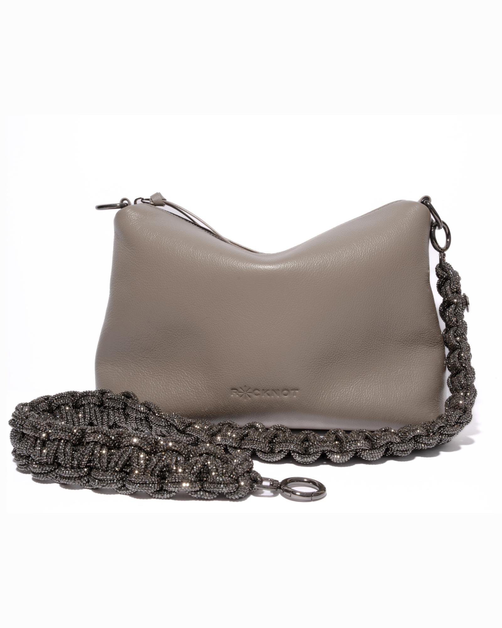 DANIELLA BAG + TWIN - Grey + Gunmetal