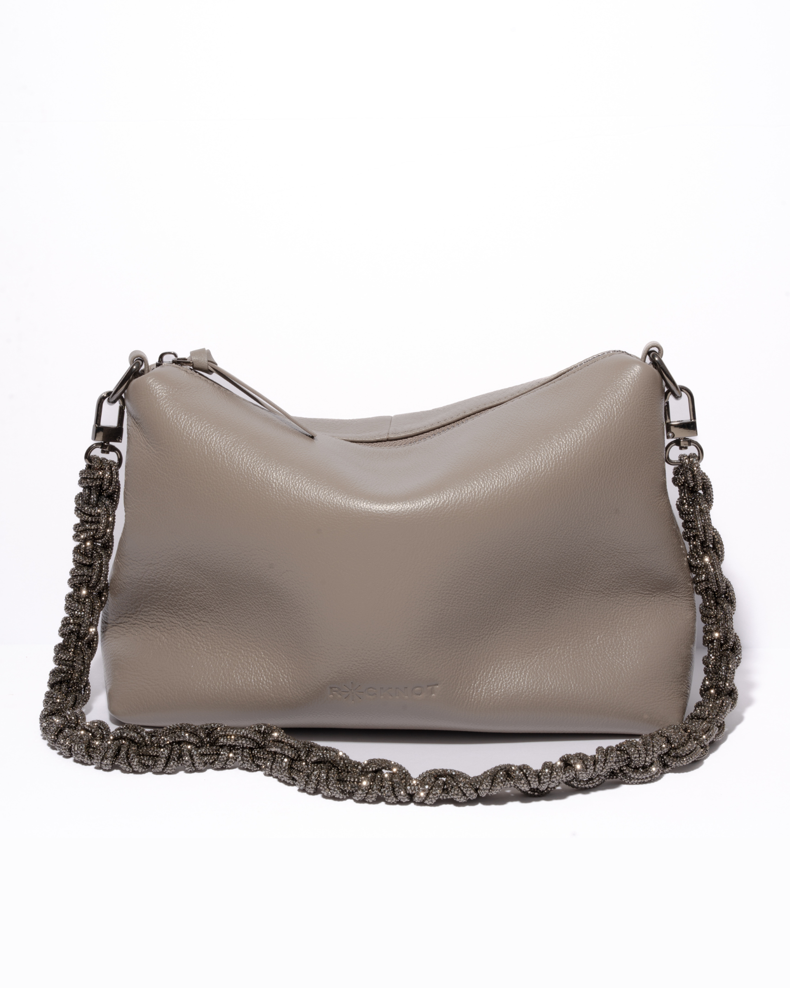 DANIELLA BAG + PETITE CROWN - Grey + Gunmetal