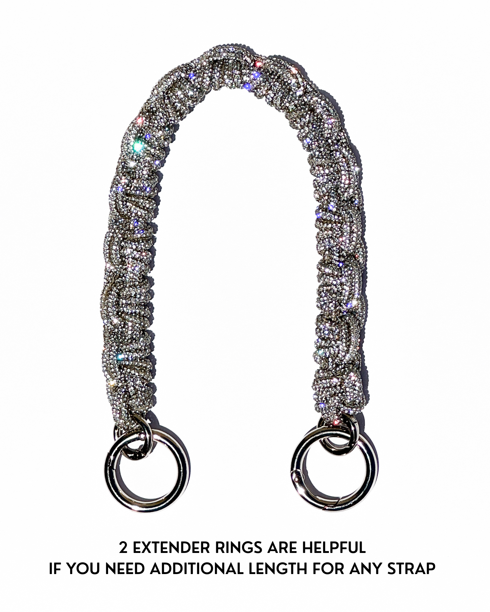 PETITE CROWN Wristlet / Necklace - Crystal