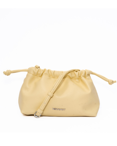 FIA Drawstring Bag - Butter Vegan Leather