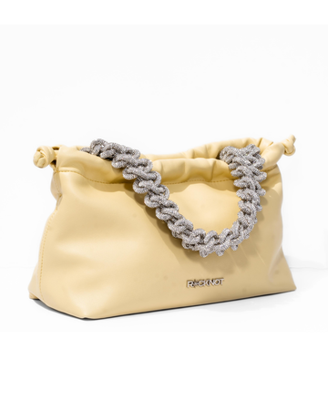 FIA Drawstring Bag - Butter Vegan Leather