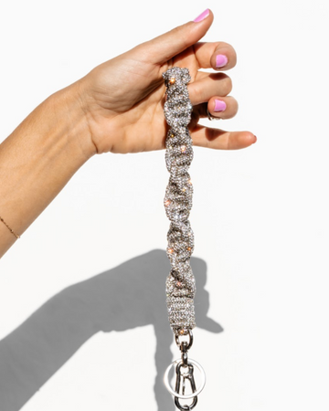 Romi TWIST Wristlet - Crystal