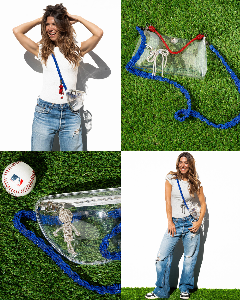 Infinity Belt Bag - Clear / Chrome