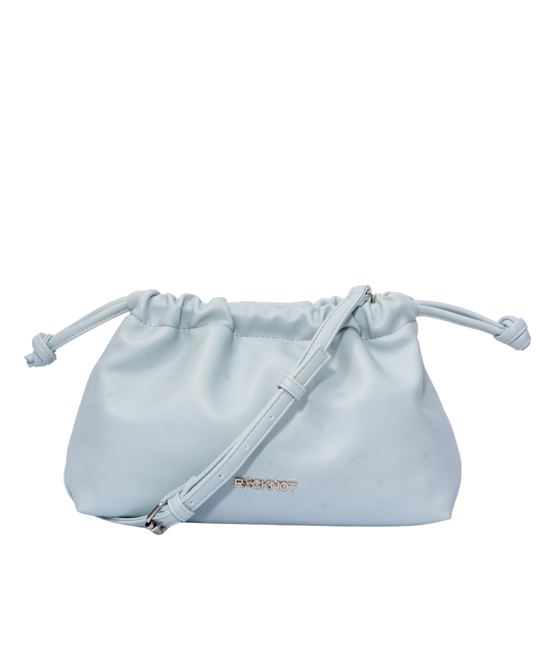 FIA Drawstring Bag - Seafoam Vegan Leather