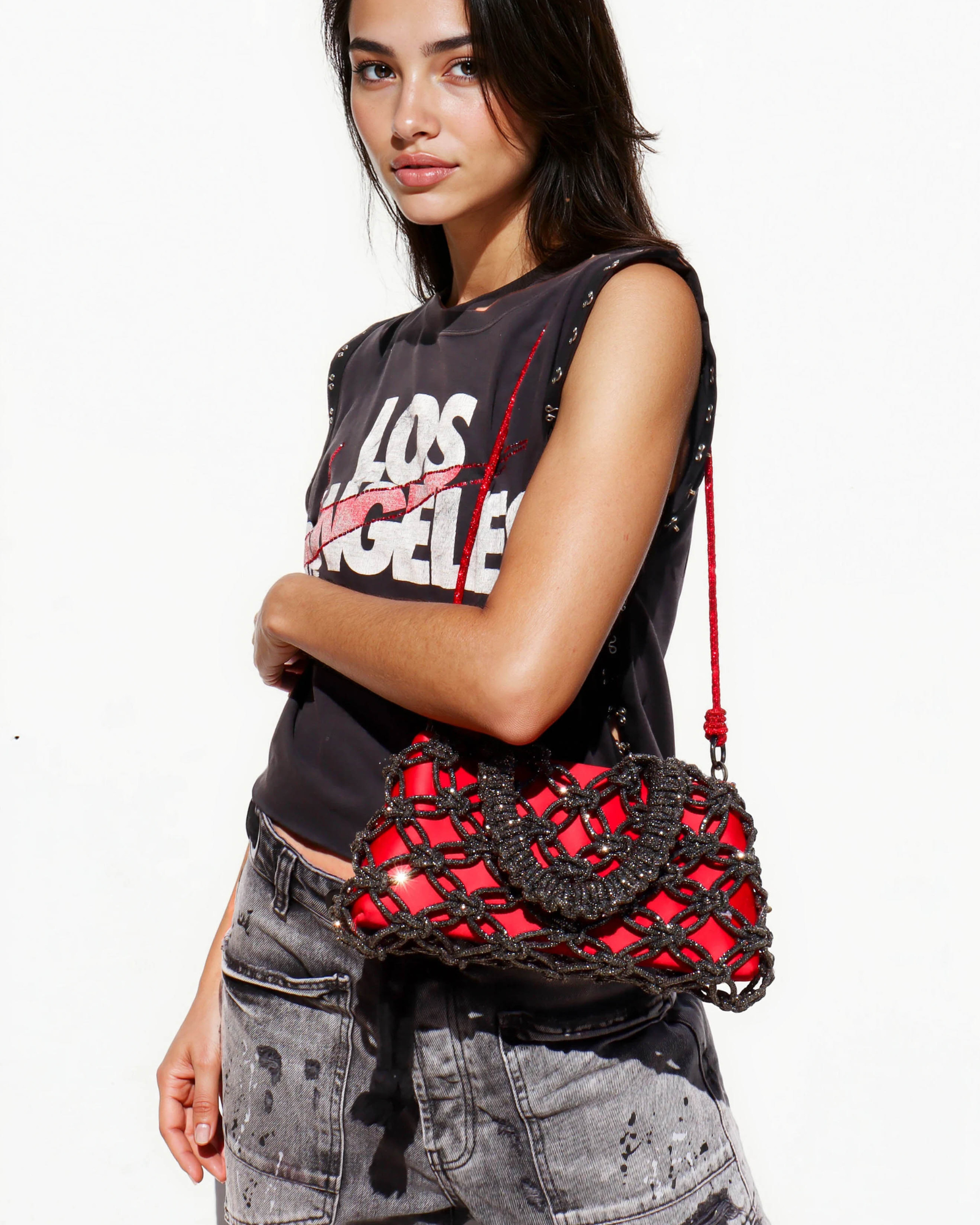 THE TRANSFORMER - Gunmetal / Scarlet