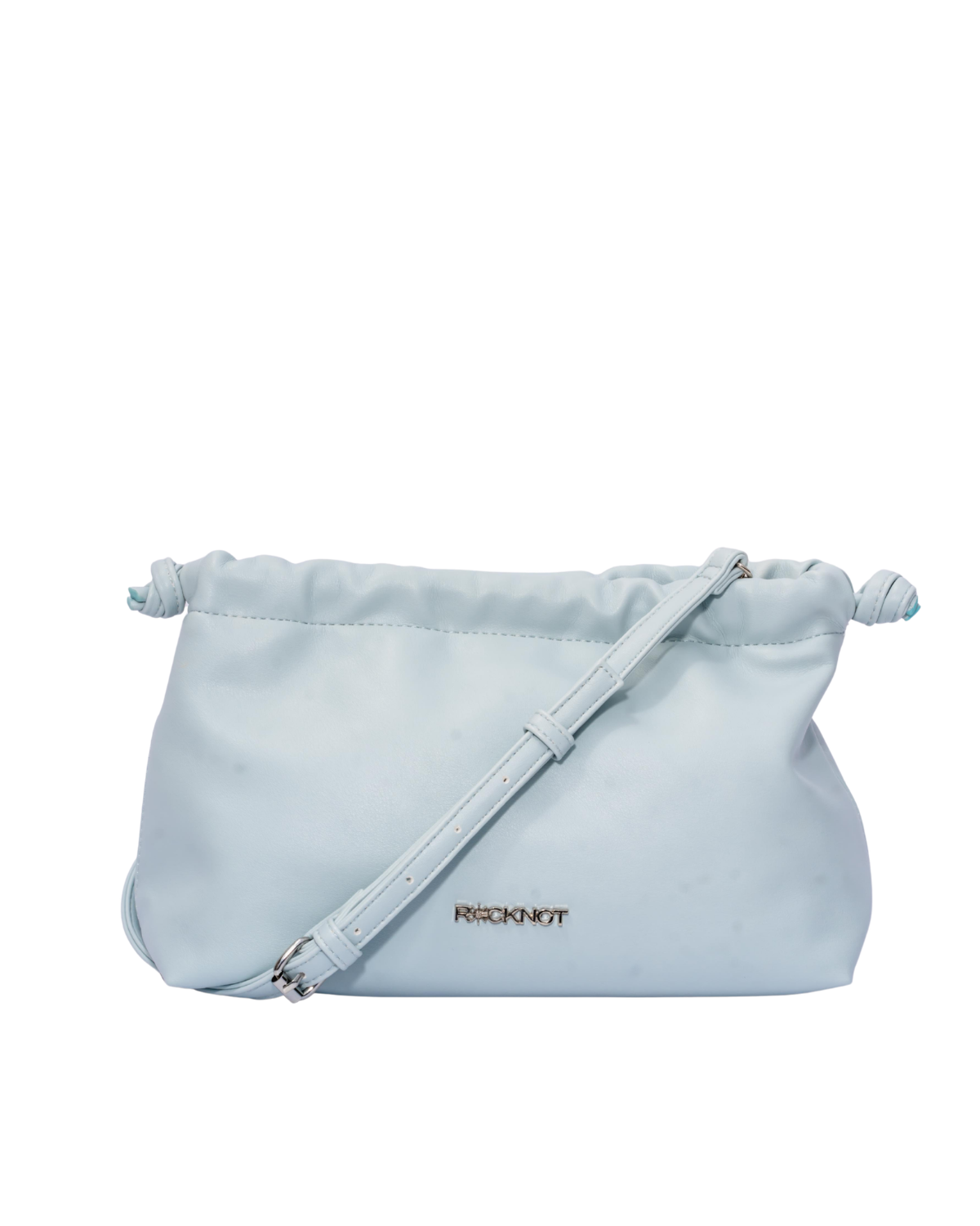 FIA Drawstring Bag - Seafoam Vegan Leather
