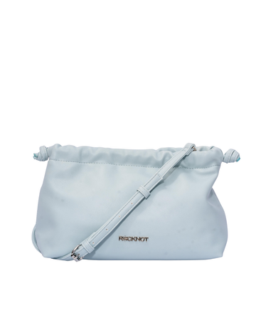 FIA Drawstring Bag - Seafoam Vegan Leather