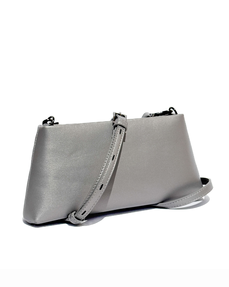 DUO Bag - Metallic Silver