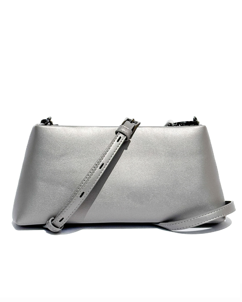 DUO Bag - Metallic Silver