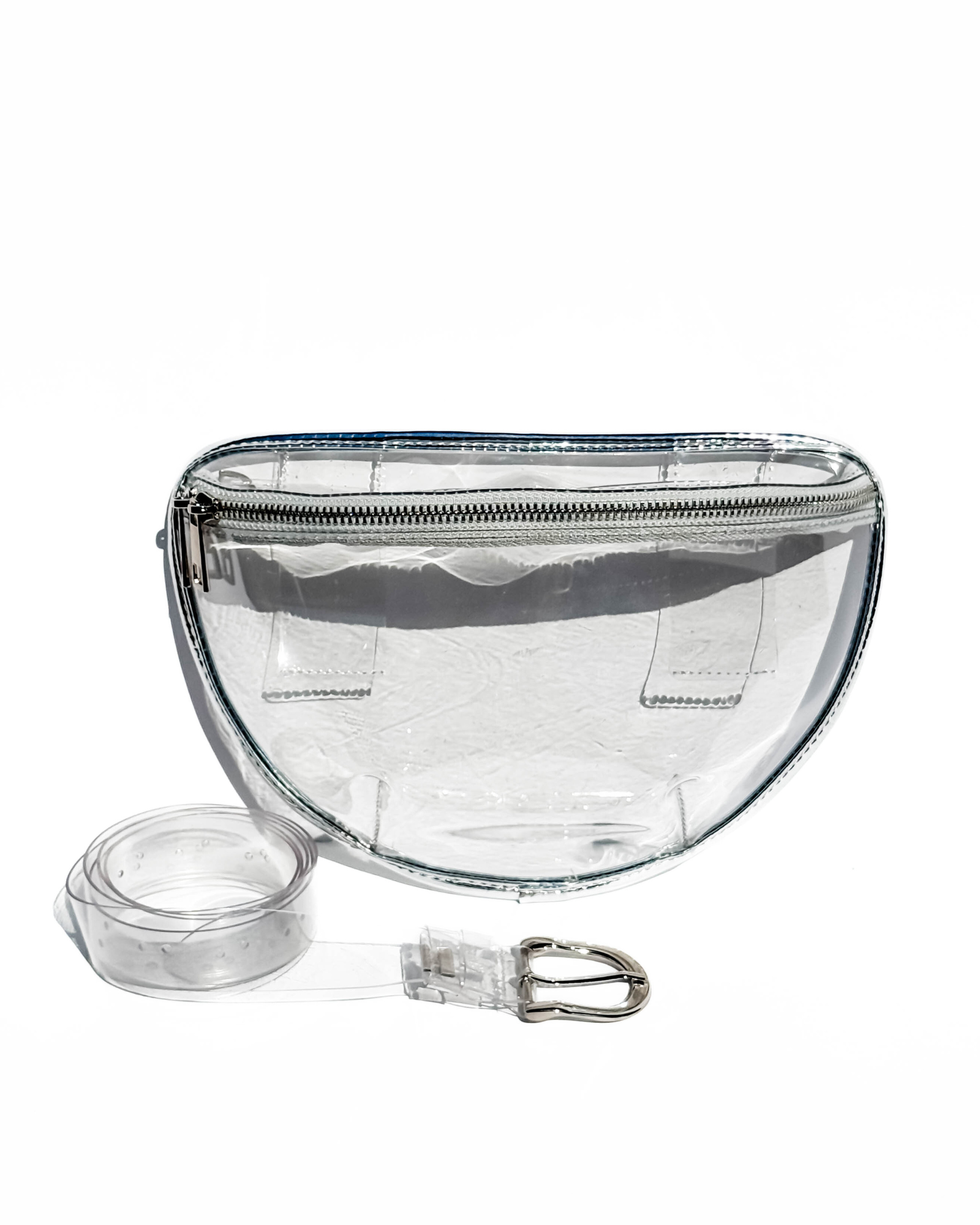 Infinity Belt Bag - Clear / Chrome