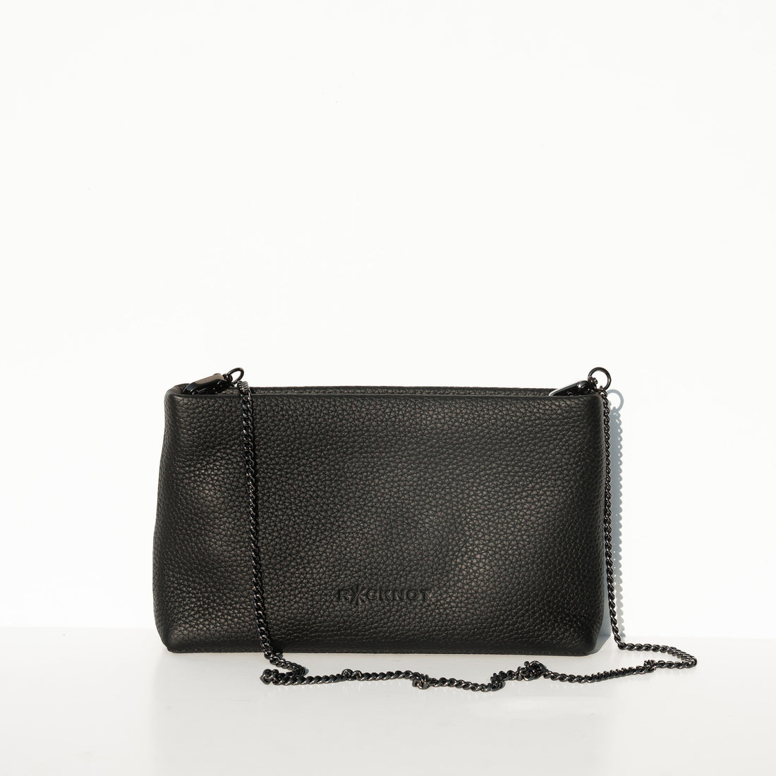 Lyla Leather Pouch - Black