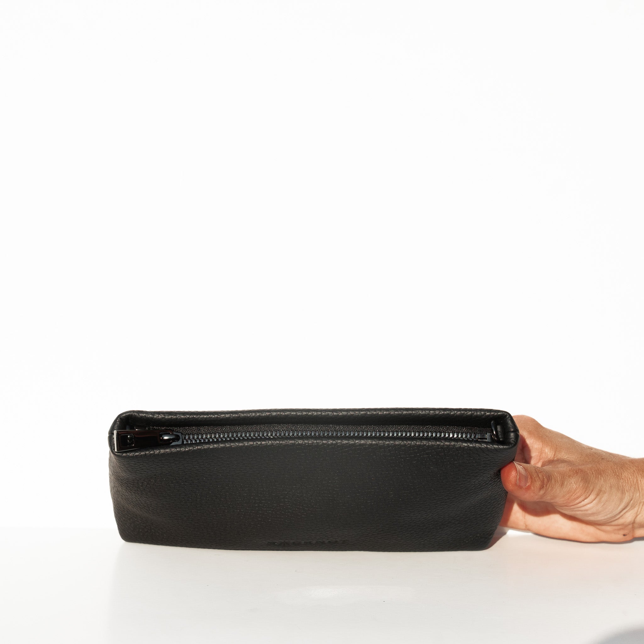 Lyla Leather Pouch - Black