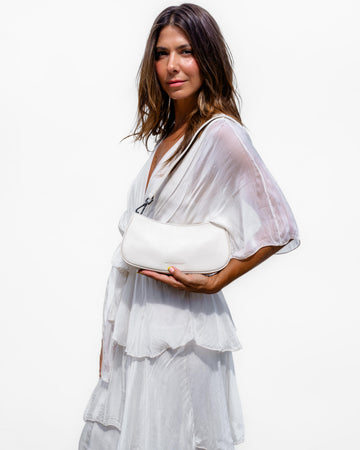 DALIA Underarm Bag - Off White