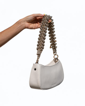 DALIA Underarm Bag - Off White