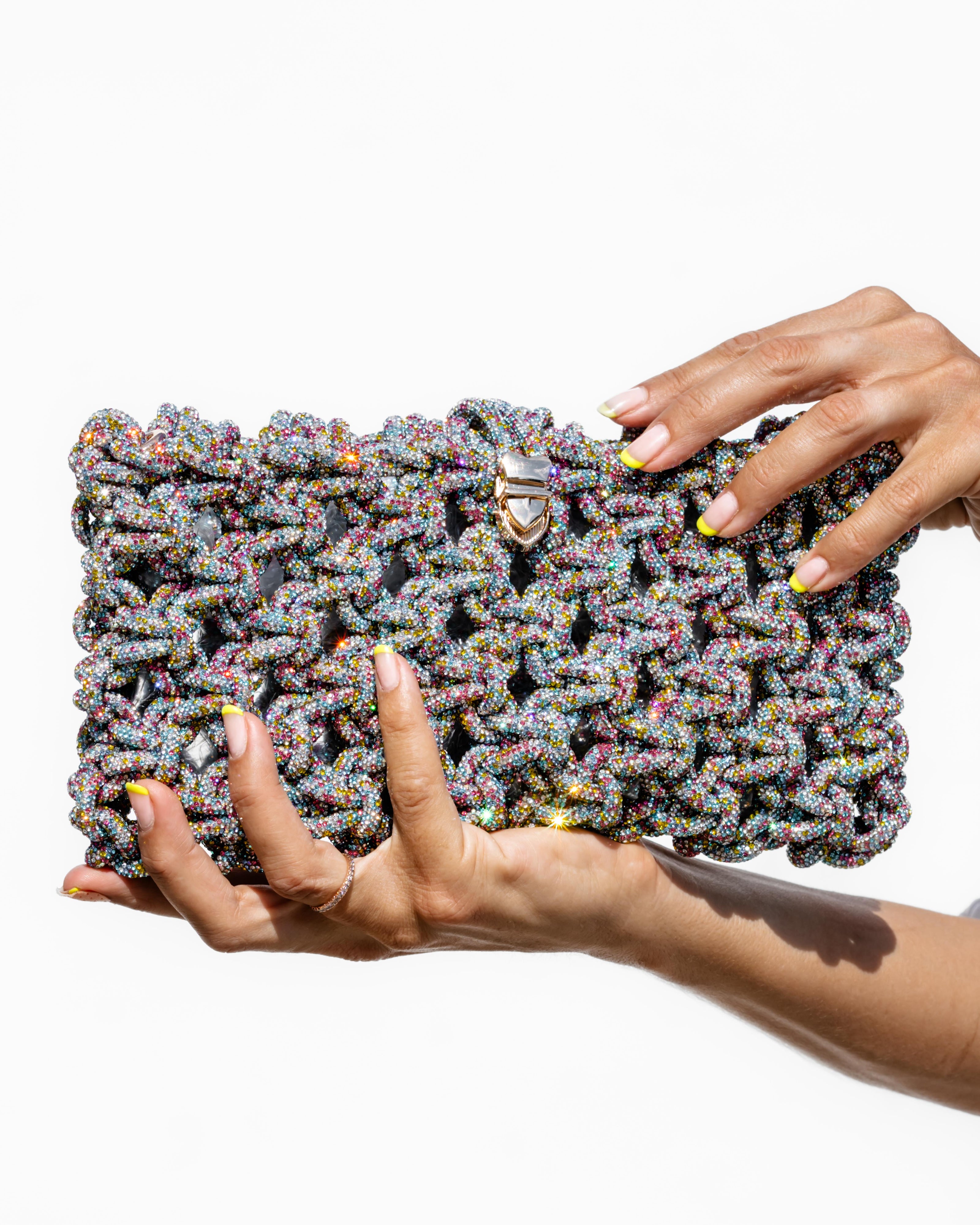Eden 2-in-1 Clutch - Confetti