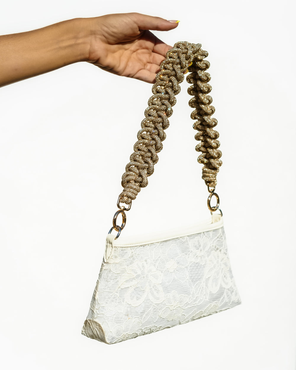 DUO Bag  - Ivory Lace