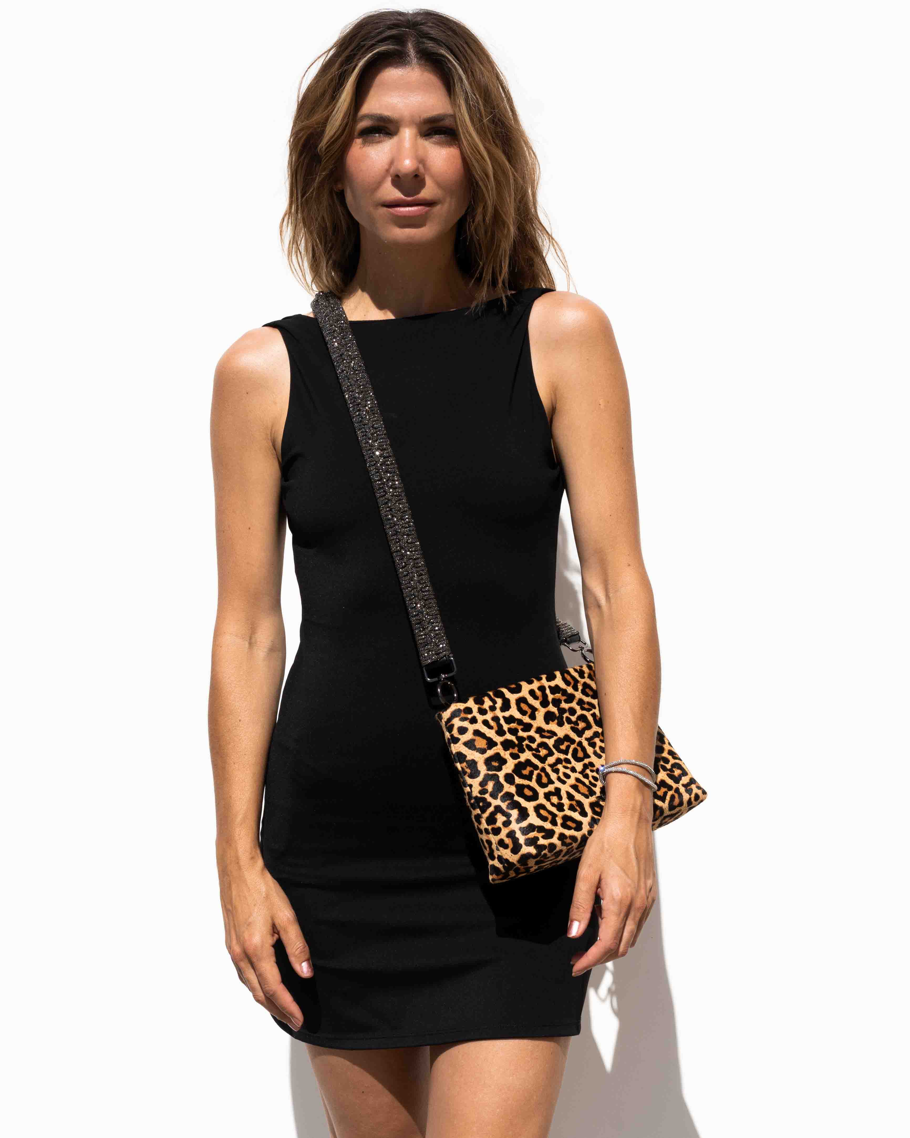 ARIEL LEOPARD BAG