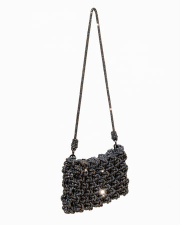 Eden 2-in-1 Clutch - Gunmetal