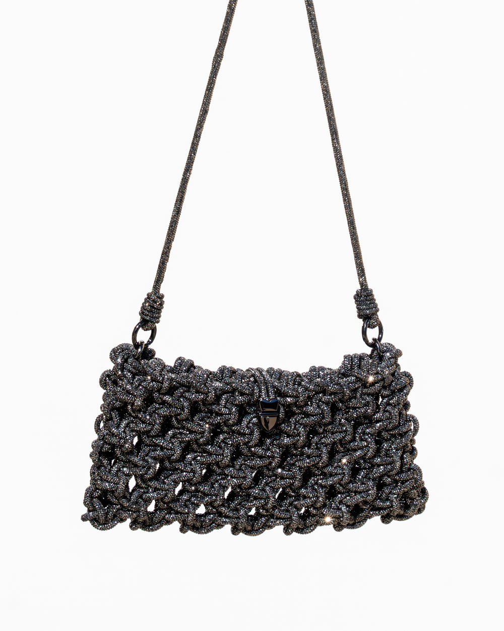 Eden 2-in-1 Clutch - Gunmetal