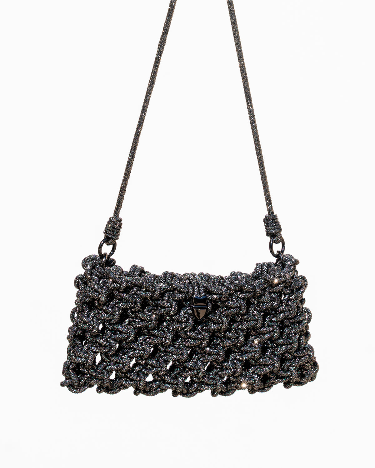 Eden 2-in-1 Clutch - Gunmetal