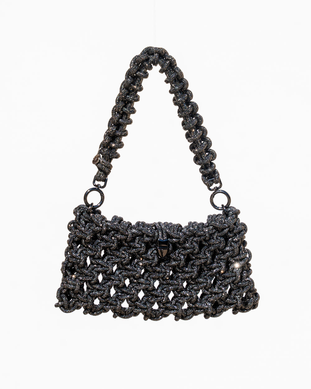 Eden 2-in-1 Clutch - Gunmetal