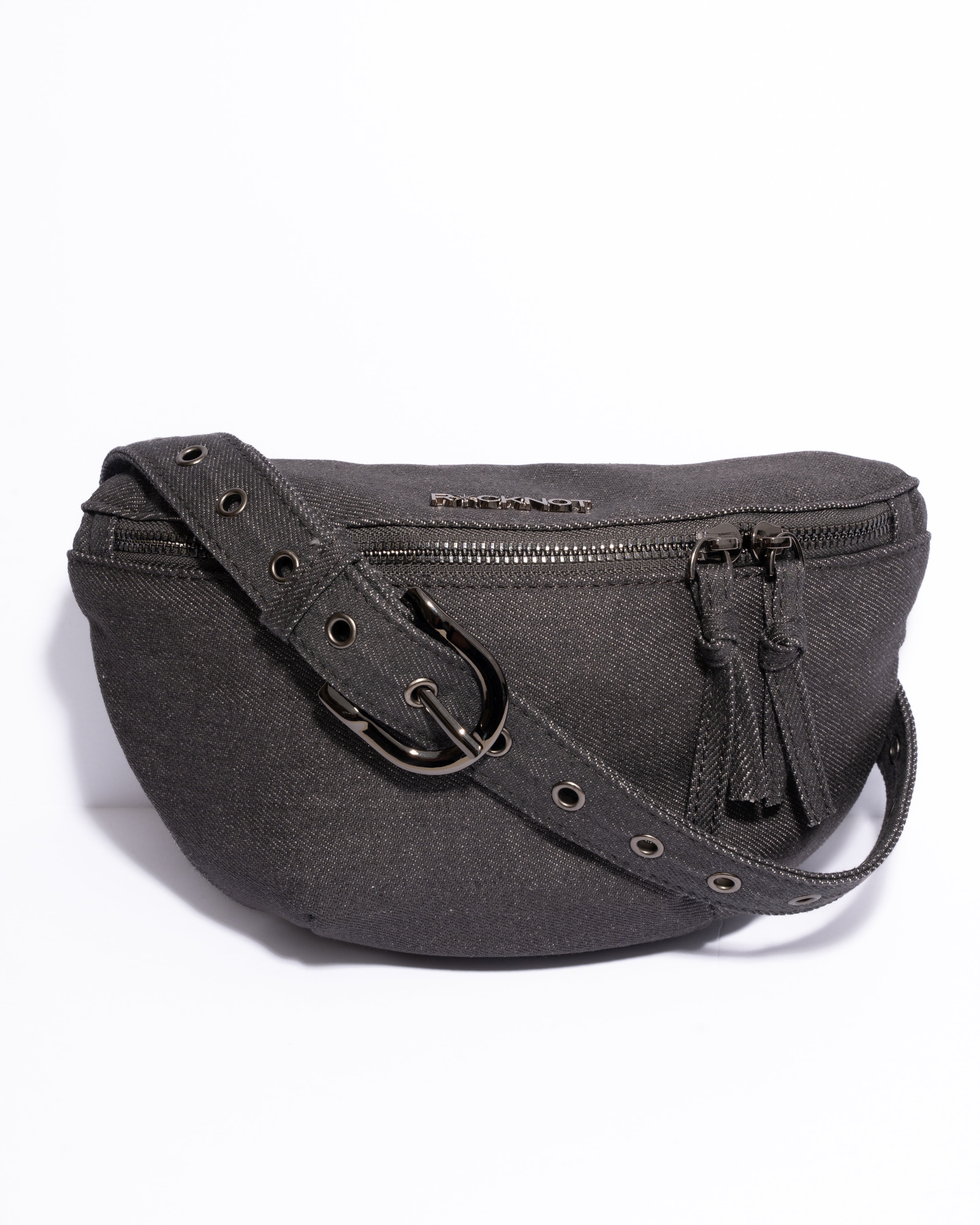 Infinity Belt Bag - Charcoal Denim