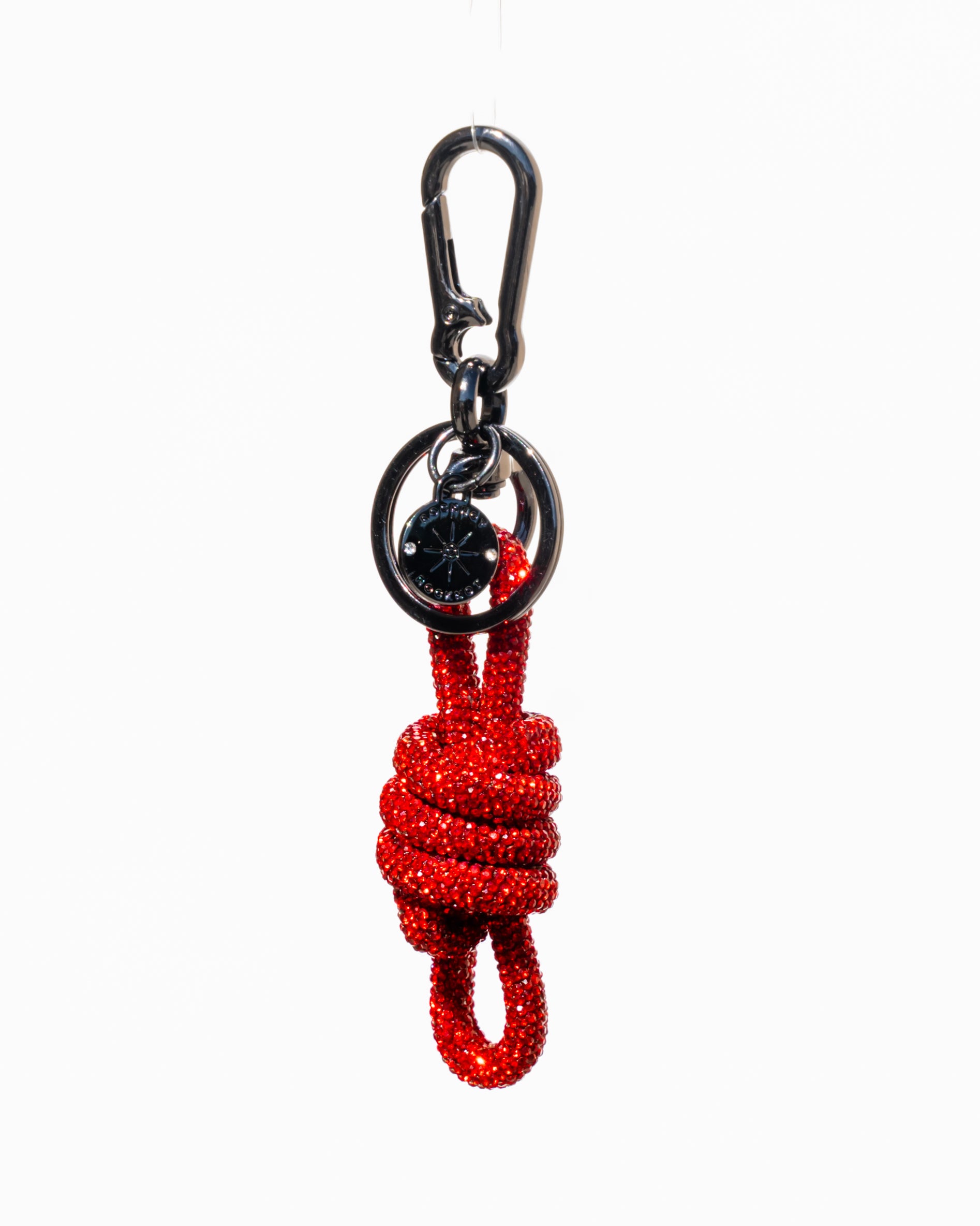 Chubby Knot Keychain - Scarlet