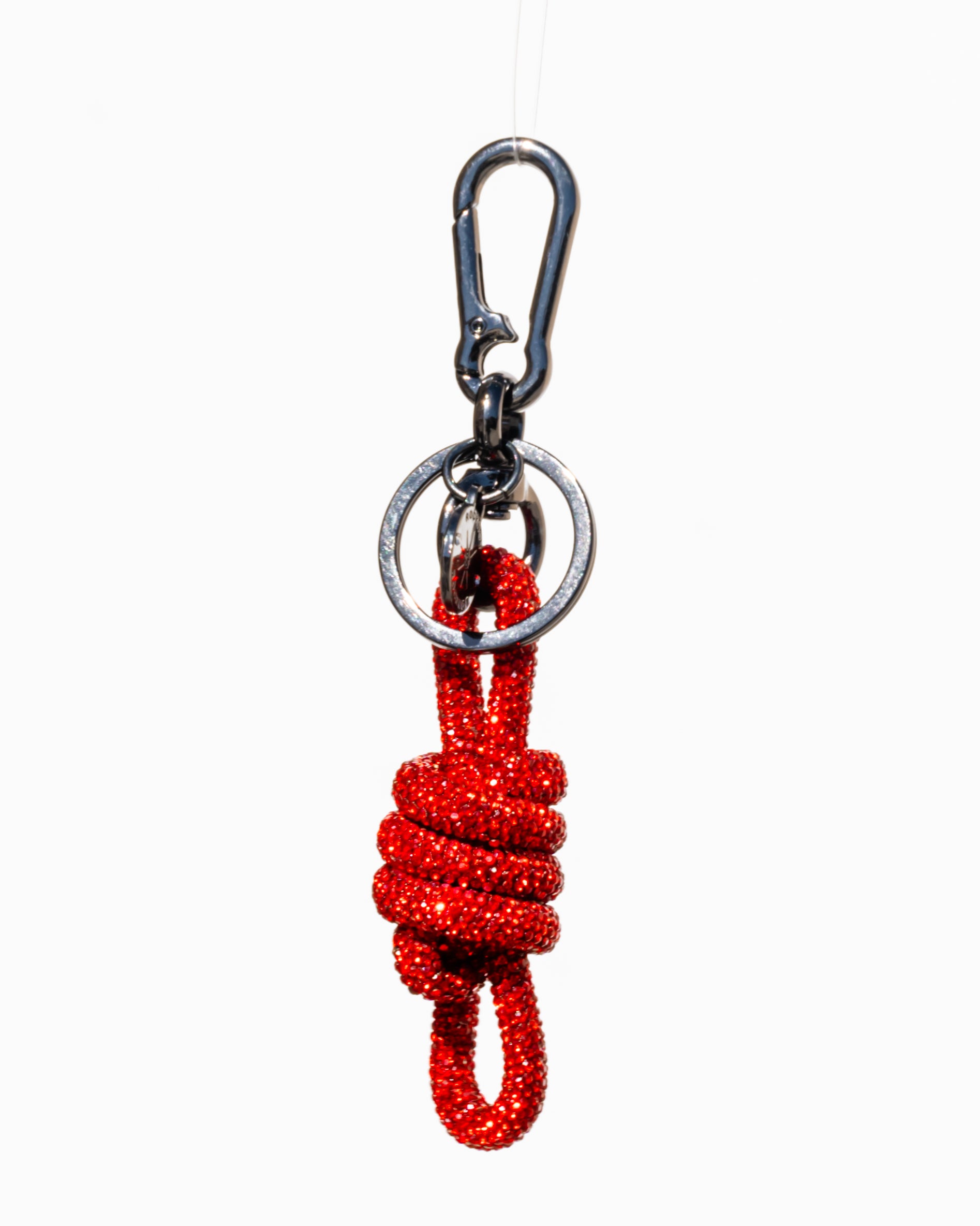Chubby Knot Keychain - Scarlet
