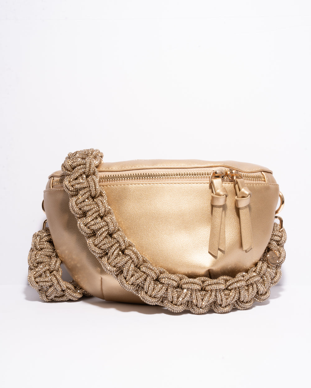 GOLD BELT BAG + TWIN - Champagne Bubbles