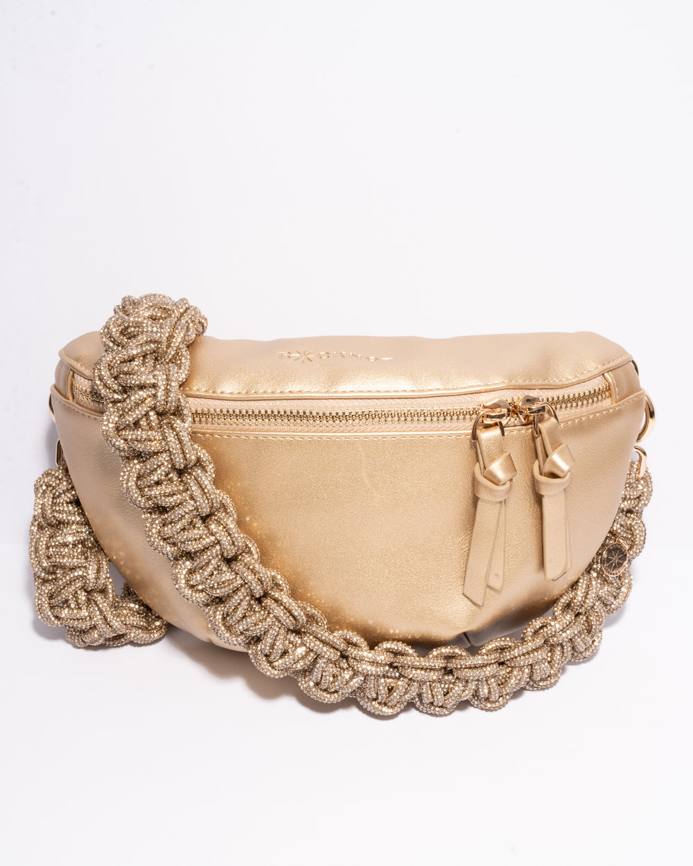 GOLD BELT BAG + TWIN - Champagne Bubbles