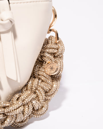 WHITE BELT BAG + TWIN - Champagne Bubbles