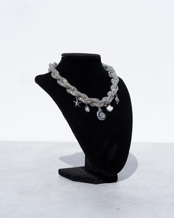 OREA Charm Necklace - Silver
