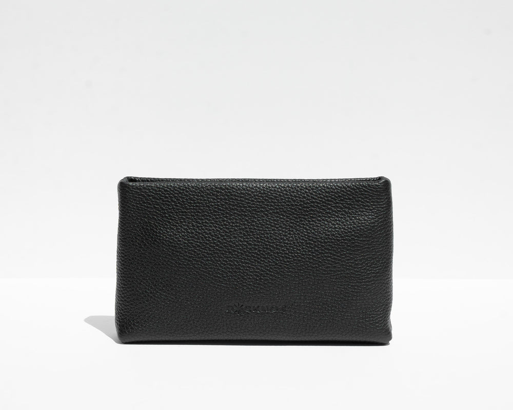 Lyla Leather Pouch - Black