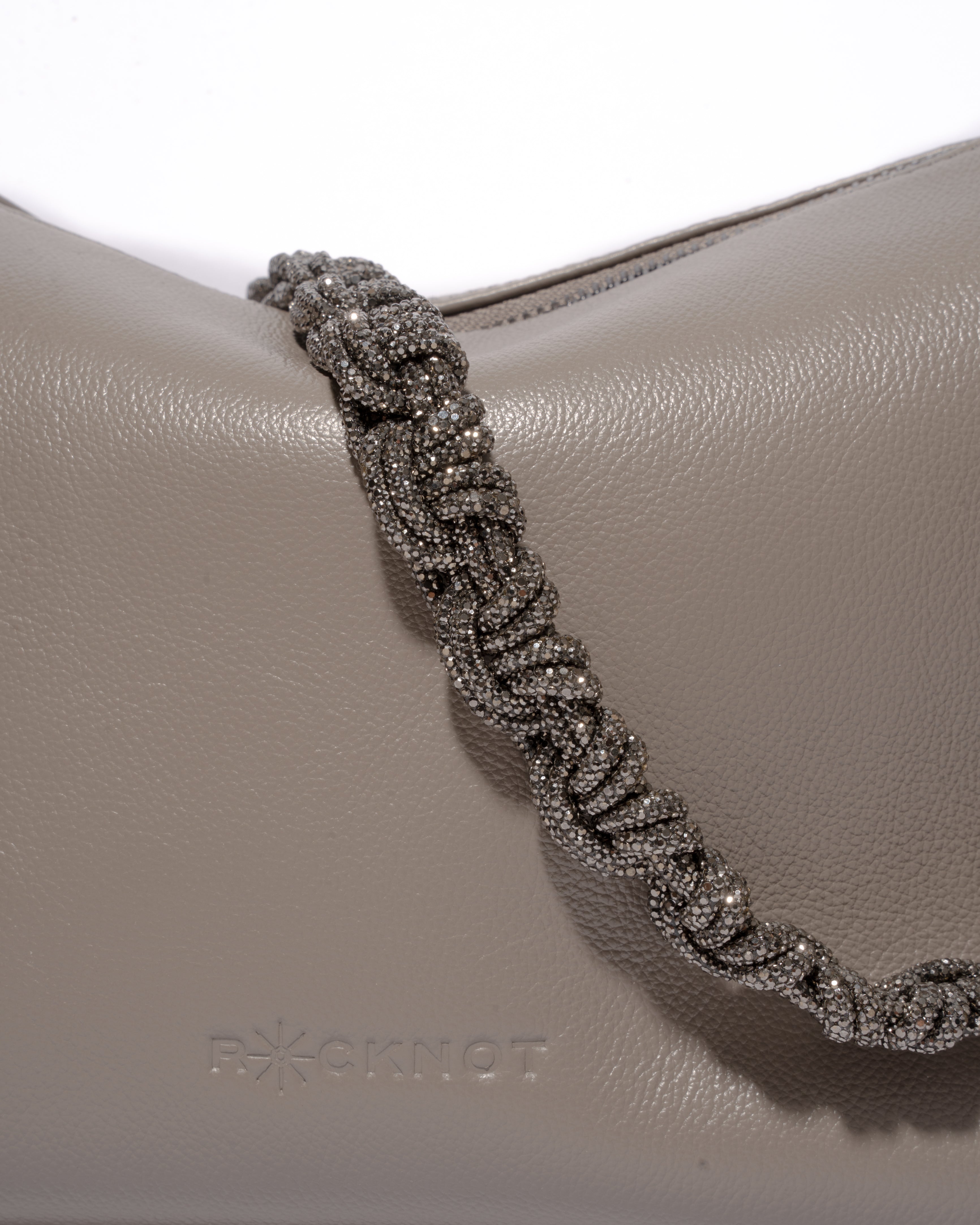 DANIELLA BAG + PETITE CROWN - Grey + Gunmetal